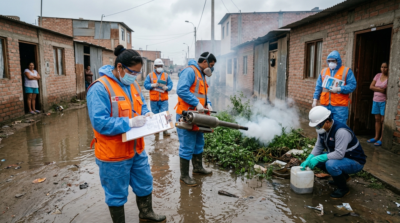 Casos de dengue en el contexto del fenómeno El Niño