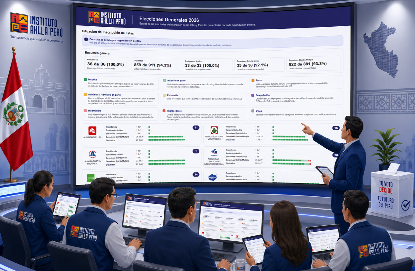 Plataforma Elecciones Generales 2026