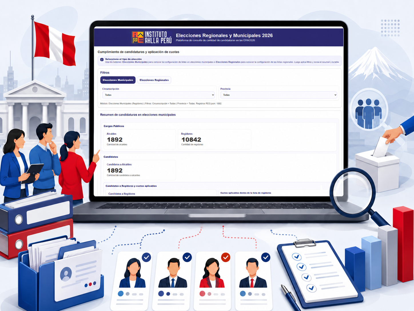 Plataforma Elecciones Regionales y Municipales 2026
